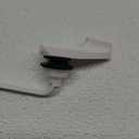 HRP Toilet Tank Lever Handle for Gerber Gravity Flush - White Plastic