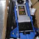 A A IN Hydraulic Low Profile Service/Floor Jack with Dual Piston Quick Lift Pump, 4 Ton (8,000 lb) Capacity, Blue