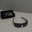 suoso Sports Polarized Sunglasses for Men: TR90 UV400 Protection Sun Glasses Womens Wrap Around Goggles for Drving Fishing (Black)