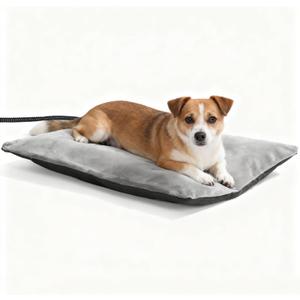 Outdoor Heating Pad for DogHeating Pet Bed for Small, Medium, Large and Dogs/Cats - Auto Temperature Control Outdoor Heated Pet Pad. (XL -28 x 16 inch)