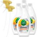 Seventh Generation Lemongrass Citrus Disinfecting MultiSurface Cleaner  26 Oz, Pack of 4