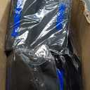 10 Sets Tactical Vest Kit for Nerf Party Supplies Favor, 200 Foam Darts, 10 Protective Goggles & Masks, Wristbands  for Boys Birthday Parties Gifts, Blue and Orange Teams