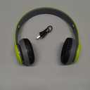 Upgraded Hybrid Active Headphones with Transparent Modes Playtime Wireless Bluetooth with Mic Deep Bass Soft-Earpads Fast Charging-Green