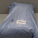 UIRWAY 18 Ft Round Pool Cover with Reflective Strips, Swimming Pool Cover for Above Ground Pools, Solar Cover Including Rope Tie and Luminous Ground Nails, PU Tarp Snug Fit for UV Protected