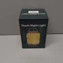 Touch Night Light, Portable Table Lamp with 3 Color Modes & Stepless Dimming, Lightweight Bedside Lamp for Bedroom, Nursery, Office