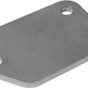 4 Pack Weld-On Steel Base Plates, 3/16" Thick Weld-On Mounting Tabs for Roll Cages Off-Road Tube Chassis Frames