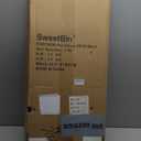 Dog Ramp for Bed - Foldable Small to Large Dog Ramp for Couch - 6 Adjustable Height from 12" to 24" - Stairs with High Traction Mat - Wooden Portable Ramp for Dogs to Get on Bed Couch Car Up to 200LBS (Burlywood (Black))