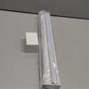 Cordless Blackout Roller Shades for Windows & Doors, Free-Stop Shades with Valance, UV Protection, Thermal Insulated Window Blinds for Home, Bedroom, Office, White, 20" W x 72" H