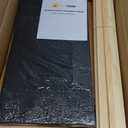 BeeCastle Heavy Wax Coated Langstroth Unassembled Deep/Brood Box with Frames and Beeswax Coated Foundation Sheet (8 Frame)