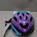 Schwinn Thrasher Kids Bike Helmet, Boys And Girls, Fits 50 - 54cm Circumference, Ages 5-8 Year Olds, Lightweight, Detachable Visor, CPSC Safety Certified, Child, Blue/Purple