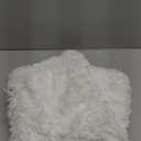 Small Bathroom Rugs 17x24 Non Slip White Fluffy Bath Mat for Bathroom Floor Machine Washable Plush Luxury Bath Rug for Tub Soft Shaggy Absorbent Shower Mat