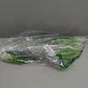 Artificial Fake Outdoor Plants Flowers for Summer Decoration,10 Bundles Faux Plastic Tall Monkey Grass Greenery UV Resistant Realistic for Home Outside Planter Window Porch Patio Garden-White