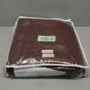 Majestic Giftware PVC Faux Leather Rectangle Tablecloths | (TCE29-54144) Burgundy Waterproof & Spill Proof Dining Table Cover | Decorative Washable Tablecloth for Home, Kitchen, Party (54X144)