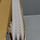 Bird Spikes, 22FT Outdoor Bird Deterrent Spikes Device for Birds Pigeon Woodpecker Squirrel Raccoon Cat, Plastic Bird Deterrent for Outside, Patio, Roof, Sill, Fascia (Clear, 20Pcs)