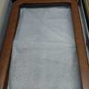 ROTHWELL 12 Slot Leather Watch Box with Valet Drawer - 12 Slot Luxury Watch Case Display Organizer, Microsuede Liner, Mens Accessories Holder, Jewelry Case, Jewelry Display Organizer (Tan/Brown)