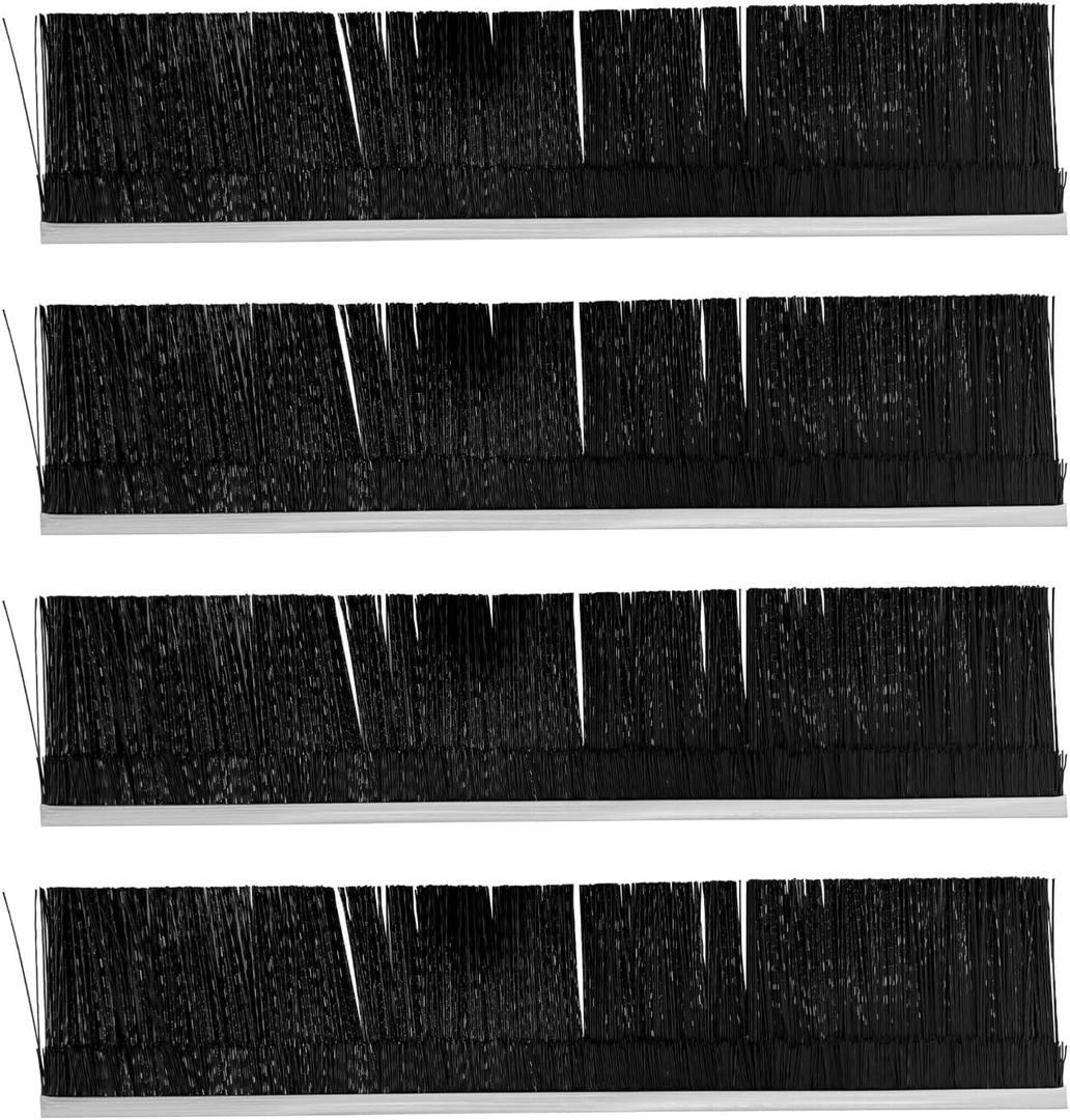 Lomens 46780 Brush for 42" Tow Behind Lawn & Leaf Sweeper, 21" Brush Fit for Craftsman Sweeper (4 Pack