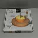 BOSKA Cheese Curler Amigo - Cheese Wheel for i.a. Tete de Moine, Girolle & Chocolate - Cheese Shaver made of Stainless Steel