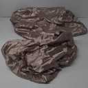 2 Pack Satin Crib Sheets for Baby Hair Soft and Silky Fitted Crib Sheets Neutral Colors for Standard Size Crib and Toddler Mattress Gender Neutral (Rose Gold)