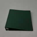 Carstens 2-Inch Heavy Duty 3-Ring Binder - Side Opening, Forest Green, Durable Plastic, Precision No-Gap Rings, Waterproof Covers, No Pockets, Holds 300 Letter Sheets, BPA-Free, Made in USA (5820-3R) (Individual)