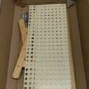 2-Tier Coffee Bar Organizer for Countertop, 15.35 x 6.88 x 11.22 Bamboo Mug Rack, Coffee Bar Accessories, Rattan Shelf for Kitchen, Office, or Matcha Station