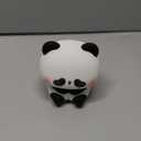 VTIGER Panda Night Light, LED Squishy Cute Lamp, Night Light for Kids, Silicone Panda Light, Dimmable Girls Baby Bedroom Nightlight, Rechargeable Touch Lamp for Breastfeeding Nursery Decor (TT)