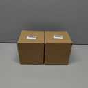 2 x Valentine Candle Rings, 6 Pcs Conversation Heart Decor for Pillar Candles, Pink Felt Mini Wreath with Love Messages for Table, Cabinet, Candy Heart Centerpiece, Wedding & Home Decor