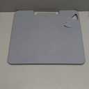 MaxWorks Collapsible Rolling Utility Cart with Lid 80 lb Capacity Folding Dolly with Telescoping Handle Heavy Duty Plastic Crate on Wheels for Shopping Office and Teachers (50876) (Gray)