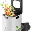 4.2L Electric Composter for Indoor Kitchen, Smart Food Waste Recycler, Turns Garbage to Compost in 4-6 Hours, Odorless Countertop Disposal with 900ML Carbon Filter & Self-Cleaning