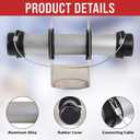Mytee Products (8 Pack) Trailer Document Holder Registration Card Box Insurance Aluminum 5-3/4"(H) x 2-4/5"(W) x 4"(D)