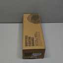 WOPITUES Wood Floating Shelves Set of 6, Shelves for Wall Decor, Farmhouse Shelf for Bedroom, Bathroom Storage Shelves, Book Shelves for Living Room - Rustic Brown (16.5 Inch)