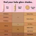 e.l.f. Halo Glow Powder Filter, Ultra-fine Finishing Powder, Smooths The Look of Pores & Fine Lines, Creates A Soft-Focus Glow, Vegan & Cruelty-Free, Tan Neutral Warm