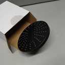 Rainfall Shower Head Fixed Showerhead, 6.3 Inch Rain Showerhead, 2-Setting with Adjustable Angles, Awesome Shower Experience, Tool Free Installation, Oil Rubbed Bronze