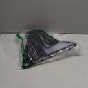 WinWeal Soft Dog Cone Collar for Dogs After Surgery, Transparent Breathable Pet Recovery Collar for Large Medium Dogs, Adjustable Dog Cone Collar, Elizabethan Collar (L, Black) (L (Neck: 15.4-17.3"))