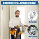 2pcs Hinges Gap Adjusting Wrench, 0.55-0.98in Door Hinge Repair Tool Door Hinge Adjustment Hinge Bender Hinge Wrench for Commercial Standard Gauge Heavy Duty Door Fire Clean Room Security Door