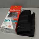 MUELLER Sports Medicine Adjustable Back Brace, Ideal for Upper and Lower Back Pain, Relief & Support for Men and Women, Strains, Sciatica, Scoliosis, Black (One Size)