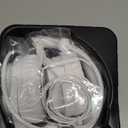 ibrain Air Tube Headphones Air Tube Headset Over The Ear Headphones Wired Airtube Headset with 3.5mm Jack - White