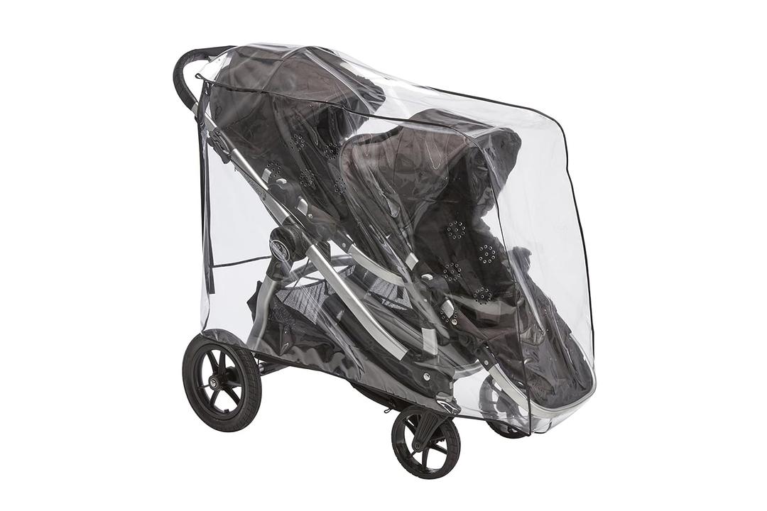 SASHA'S Rain and Wind Cover for Baby Jogger City Select Double Stroller (Stroller not Included) Made in USA
