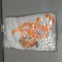 2Pcs Fall Hand Towels Autumn Pumpkin Wreath Embroidered Cotton Bathroom Towel Absorbent Decorative Bath Towel for Thanksgiving Hand Drying Cleaning Cooking, 29.5 x 13.7 Inch