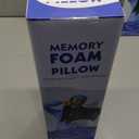 Cervical Neck Pillows with Memory Foam - Neck Pillows for Pain Relief Contour Memory Foam Pillows Ergonomic Neck Support - Adjustable Orthopedic Bed Pillows with Breathable Pillowcase for Sleeping (Standard, Grey White)