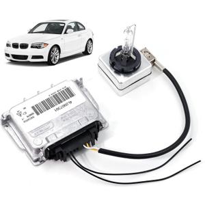 Xenon HID Headlight Ballast with Igniter and D1S Bulb Compatible with Jeep Grand Cherokee, Buick Enclave, Audi Q7, BMW 1-Series, GMC Acadia, VW Passat Replace# 89034934 4L0907391 4L0907391A