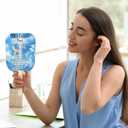 Sherr 50 Pcs Christian Church Fans Bulk the Lord's Prayer Church Fans Parlor Fans Religious Fans Hand Held Church Handheld Fans Church Products for Church Services