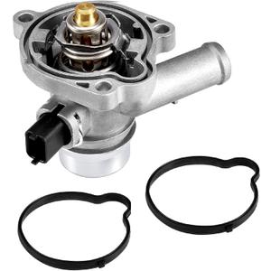 CarBole Aluminum Coolant Thermostat Housing Assembly 1.4L Turbo Engine for Encore 2013-2020 Chevy Cruze 2011-2016 Cruze Limited 2016 Sonic 2012-2020 Replace 902-808 25200455 55565336