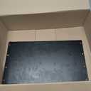 Navepoint 6U Blank Rack Mount Panel Spacer for 19-Inch Server Network Rack Enclosure Or Cabinet Black
