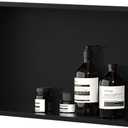 304 Stainless Steel Recessed Shower Niche 24x12 Inch Leak Proof Bath Organizer, Sealed Rustproof Bathroom Wall Niche, No Tile Needed, for Shower & Bathroom Storage