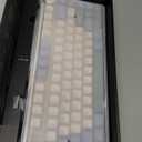 AULA F75 75% Wireless Mechanical Keyboard, Hot Swappable Creamy Keyboard, Pre-lubed Reaper Switches RGB Backlit Gaming Keyboards, 2.4GHz/Type-C/BT5.0(White & Green) (Emerald)