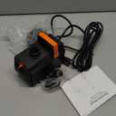 AquaMiracle Pond Fountain Pump with Automatic Colorful LED for Outdoor Ponds 200-600 Gal, 600GPH Submersible Water Pump for Fountain, Pond, Garden, Water Feature, Bird Baths