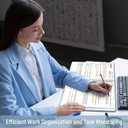 2026 Planner - Weekly and Monthly Planner, January 2026 to December 2026, Spiral Bound 2026 Calendar Planner Book, Inner Pocket, Perfect for Office Home School Supplies - A4 (8.5" x 11"), Baby Blue