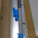 Microfiber Wet Mops 24 in Heavy Duty Flat Floor Mop Adjustable Handle with 4 Washable Mop Clothes