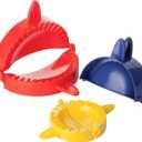 BTaT- Dough Press Set, 3 Pack, Empanada Press, Dough Press, Dumpling Press, Hand Pie Press, Mini Pie Press, Hand Pie Maker, Meat Pie Cutter, Pie Press, Pastry Press, Turnover Press (Assorted Colors 1)