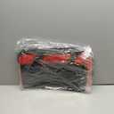 Sanwuta 3 Pack Tool Bag for Men with Waterproof Hard Bottom, Heavy Duty Tool Bag Wide Mouth Tote for Various Instrument, Electrician Carpenter Mechanic(Red,18 Inch,Classic)